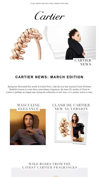 cartier newsletter|cartier official website.